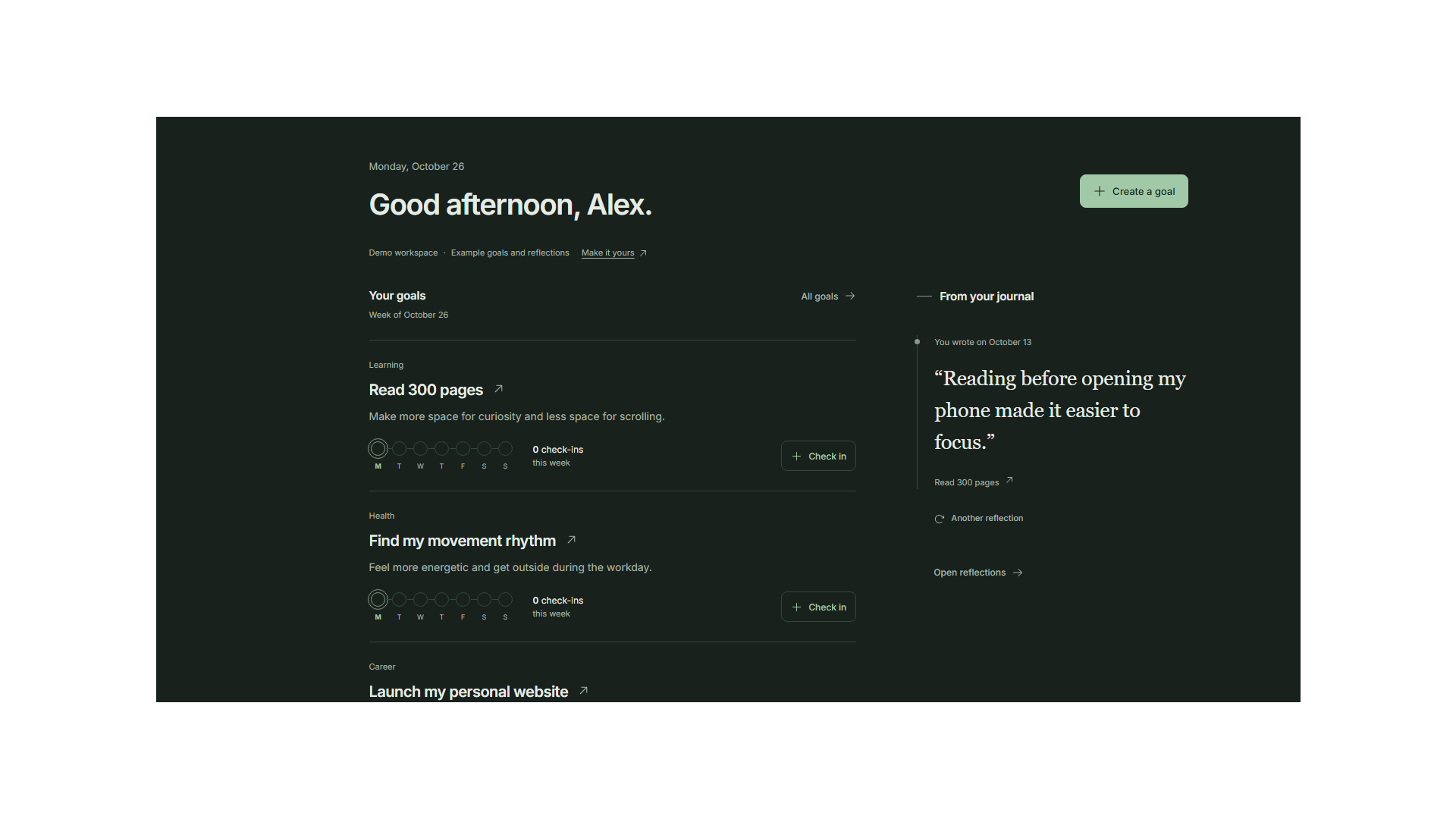 new dashboard